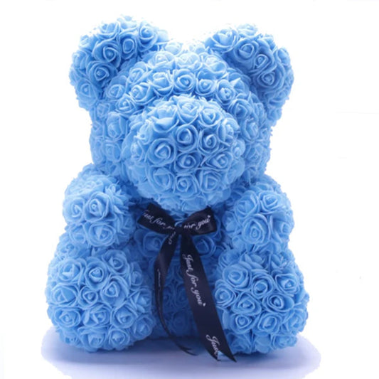 Un ursuleț înflorit pentru emoții eterne