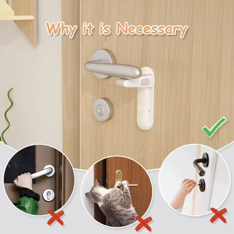 Door handle lock – Child safety 