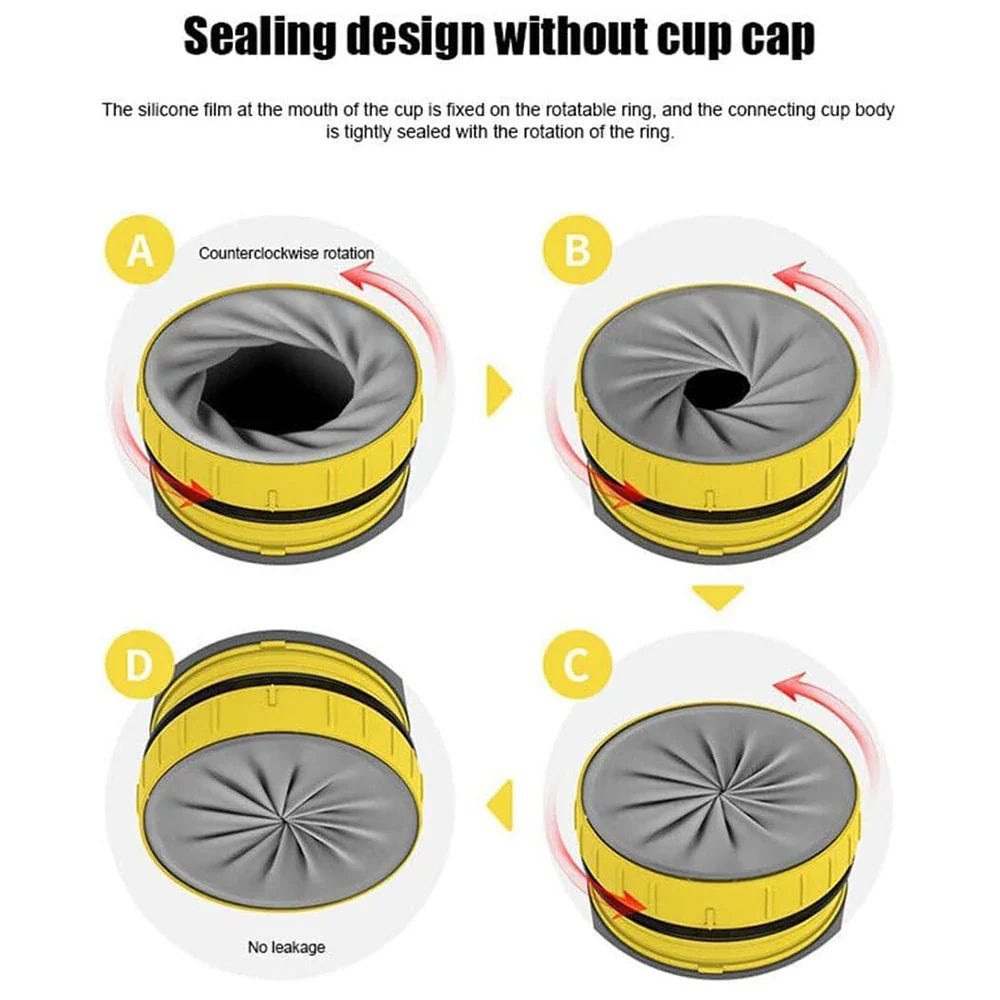 Tazza ermetica senza coperchio – Bere senza rovesciare 