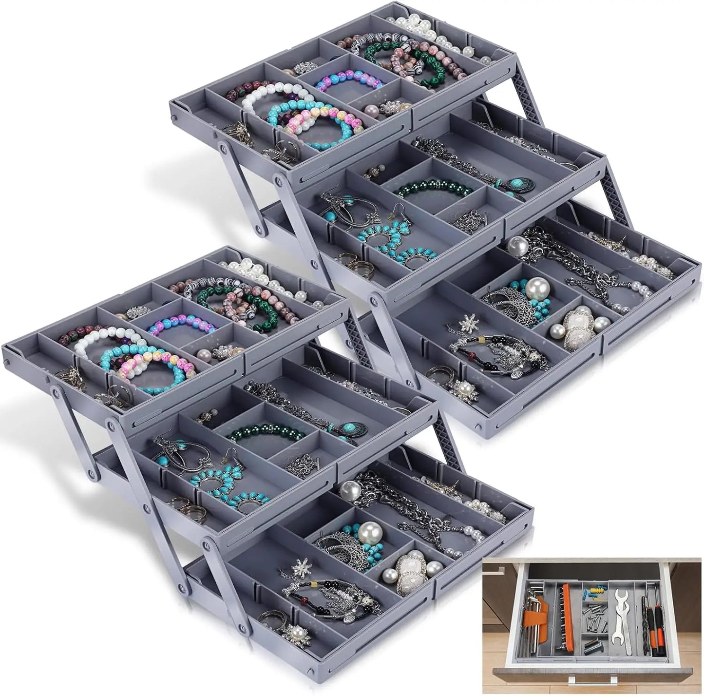 Organisateur extensible pour tiroirs – Rangement optimisé
