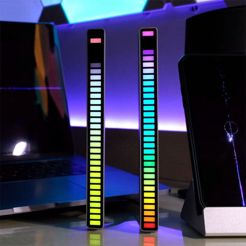LED λωρίδα φωτός - RGB που αντιδρά στον ήχο 