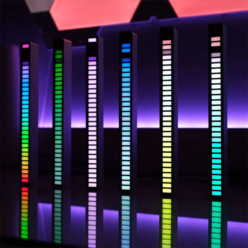 LED λωρίδα φωτός - RGB που αντιδρά στον ήχο 