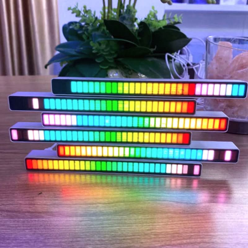 LED-ljusramp - RGB som reagerar på ljud 