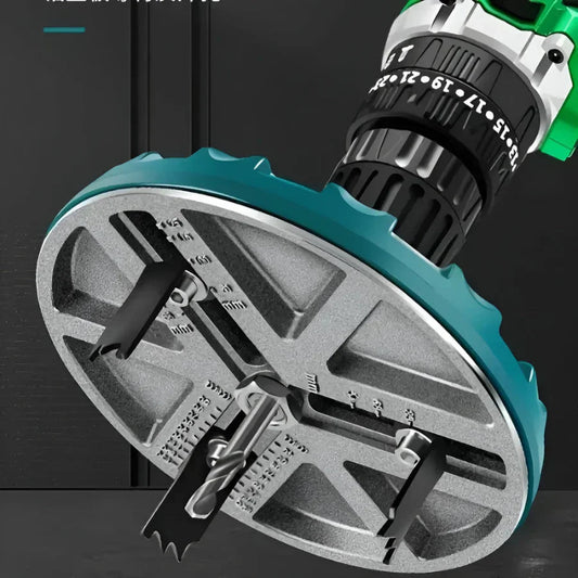 חתכו מעגלים מושלמים עם המקדחה שלכם