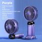 Erőteljes mini ventilátor intelligens LED kijelzővel 