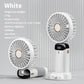 Erőteljes mini ventilátor intelligens LED kijelzővel 