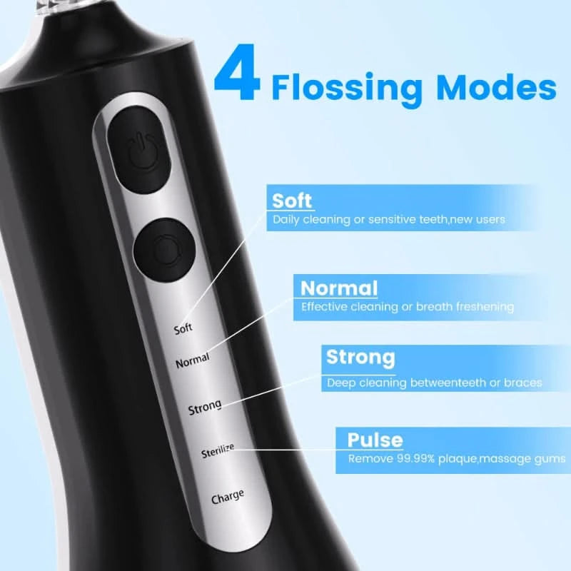 Újratölthető Hydropulse fogápoláshoz 