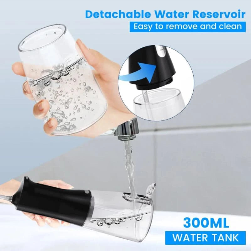 Újratölthető Hydropulse fogápoláshoz 