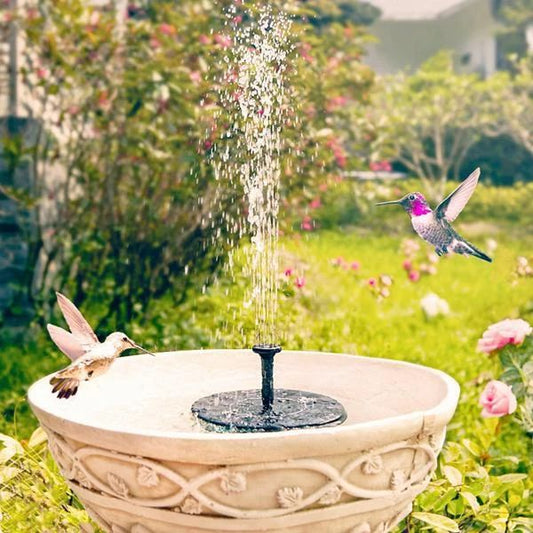 Fontaine solaire décorative pour jardin et balcon