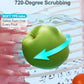 Perfect cleaning of fruits without effort or peeling 