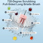 Perfect cleaning of fruits without effort or peeling 