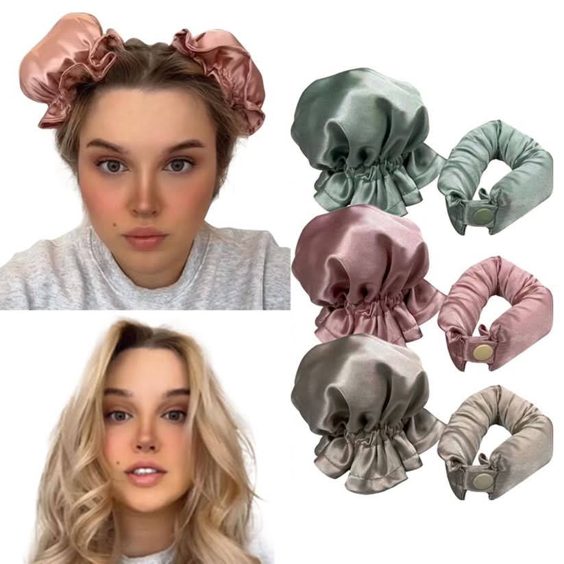 Get silky curls without heat or effort 
