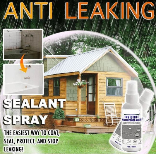 Spray antifugas instantâneo para telhados e fissuras 