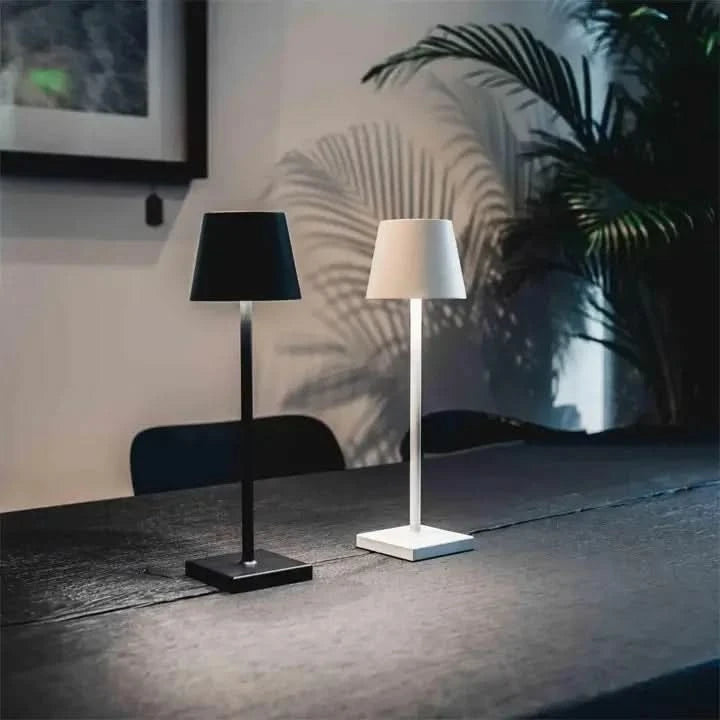 Trådløs bærbar bordlampe til elegant belysning 