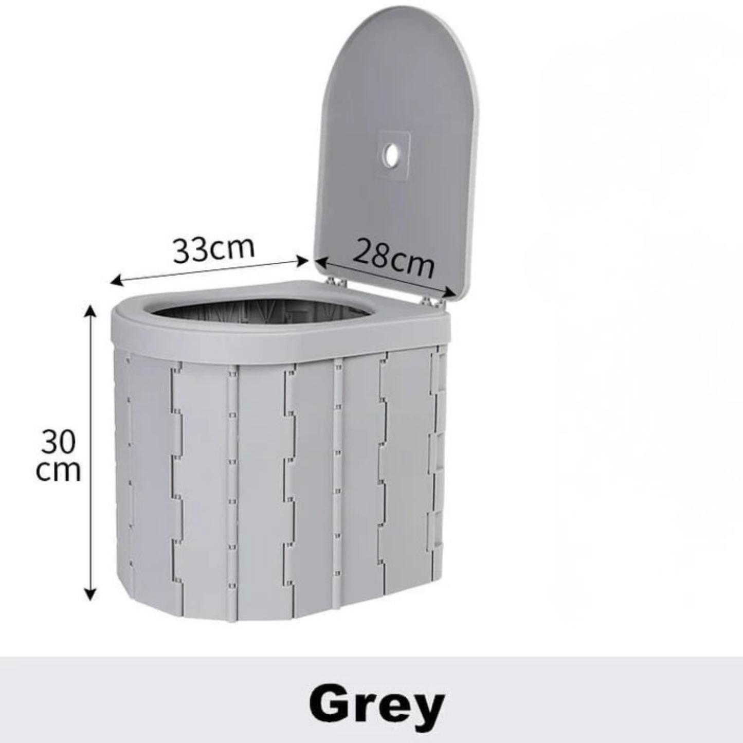 Portable folding toilets 