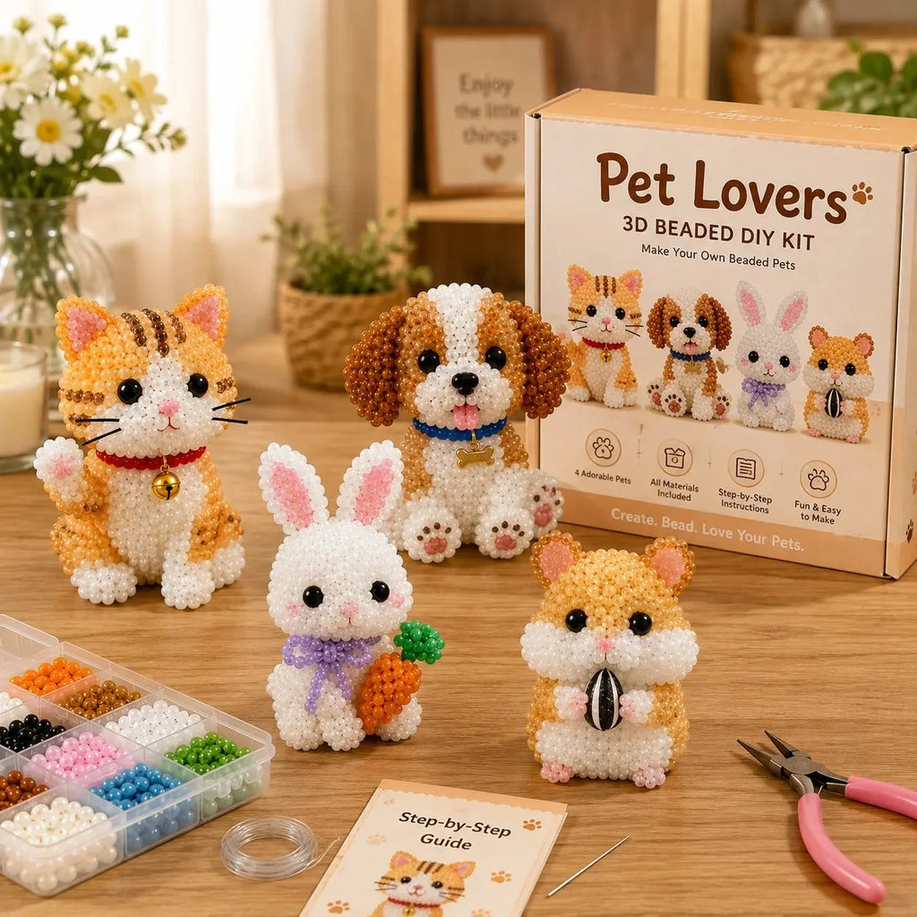 Créez de Jolis Animaux 3D en Perles Facilement à la Maison — photo 6
