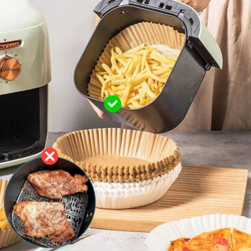 Praktische bakpapieren voor Air fryer – Netheid en tijdwinst 
