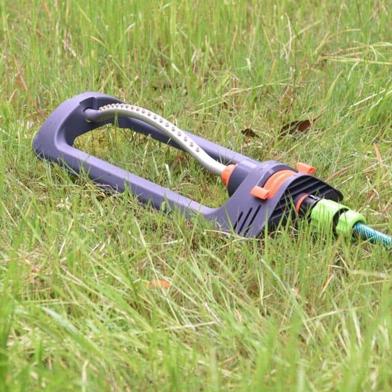 Arroseur oscillant à jet réglable pour pelouse et jardin