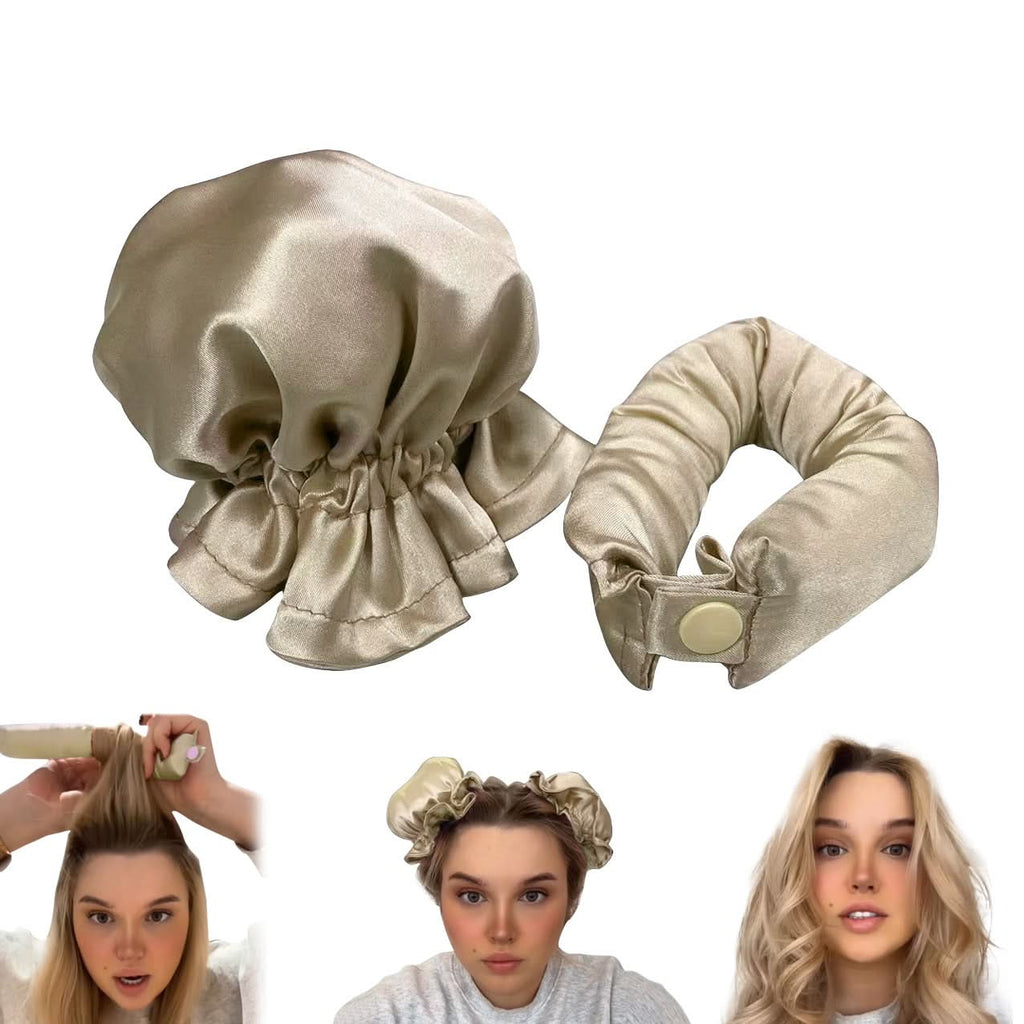 Get silky curls without heat or effort 
