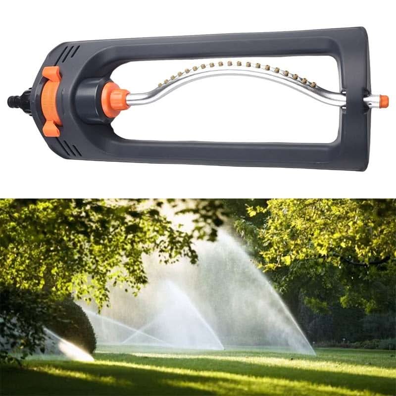 Arroseur oscillant à jet réglable pour pelouse et jardin