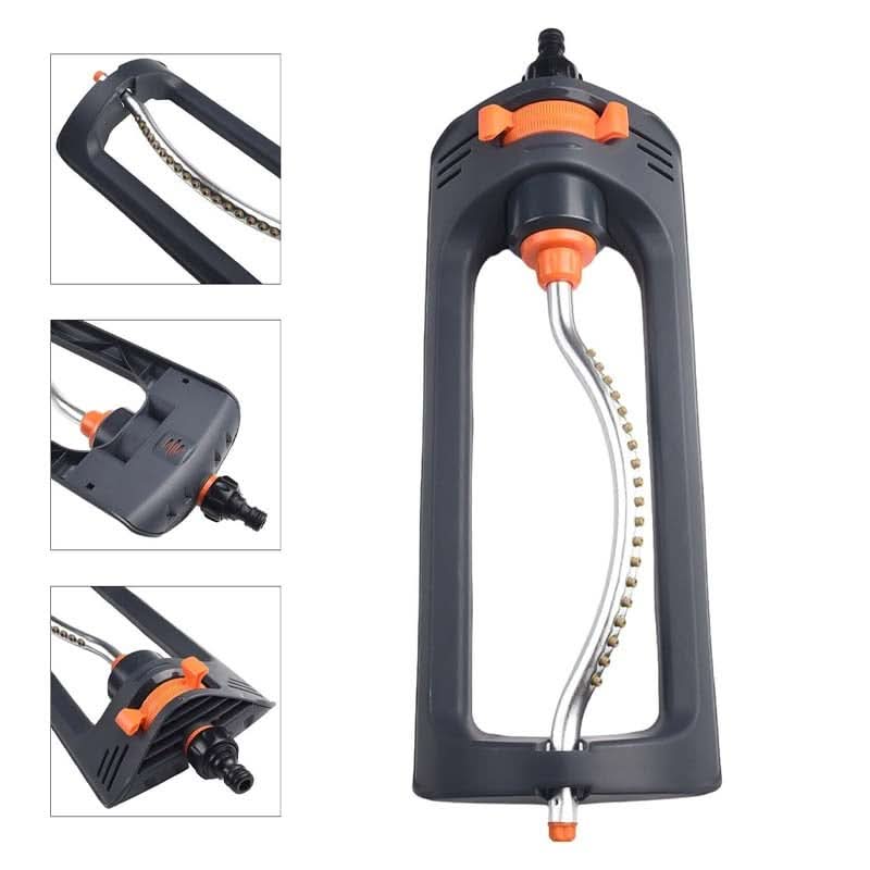 Arroseur oscillant à jet réglable pour pelouse et jardin