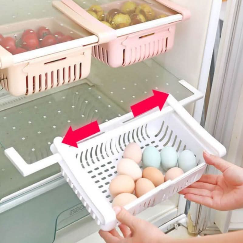Justerbar organizer for kjøleskap 