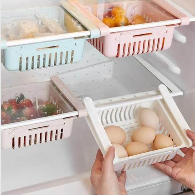 Justerbar organizer for kjøleskap 