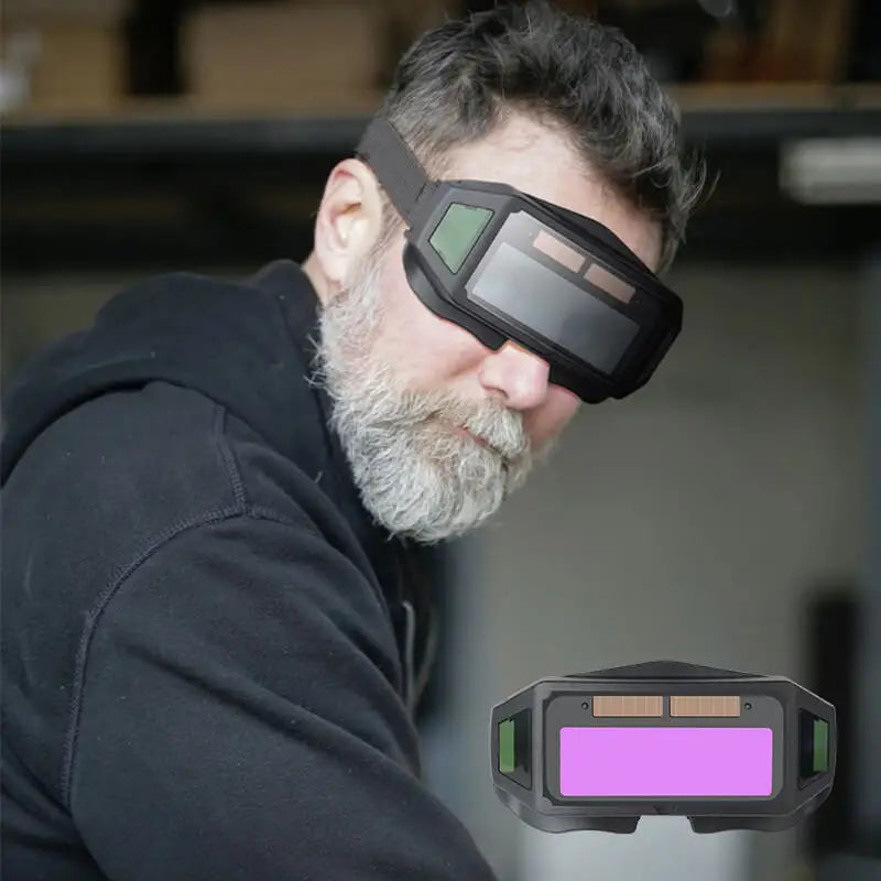 משקפי ריתוך אוטומטיים כהים סולאריים 