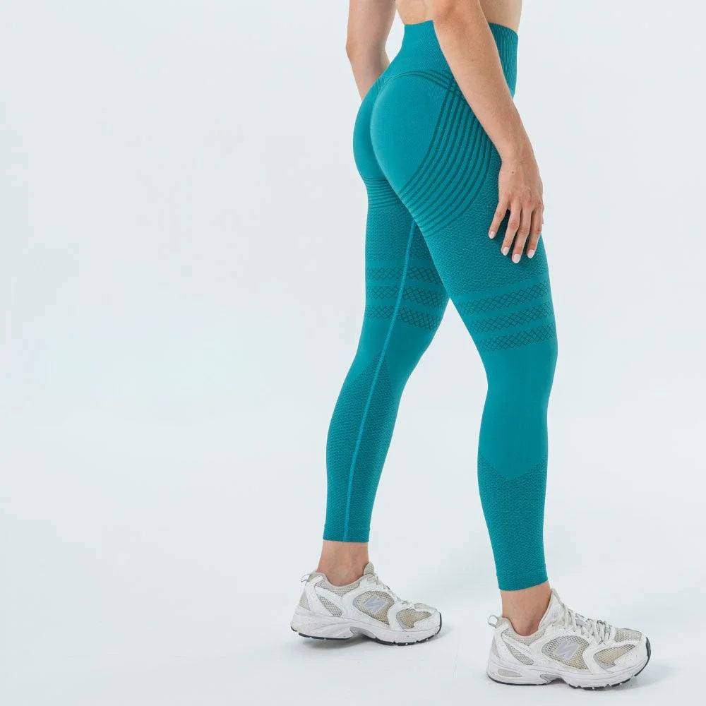 Leggings anticellulite — Verde pavone, foto 10