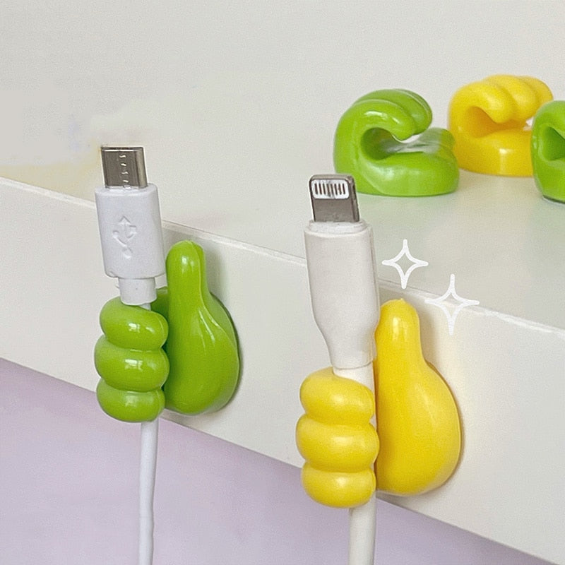 Smarte kroker for kabler, børster, hodetelefoner og mer (x10) 