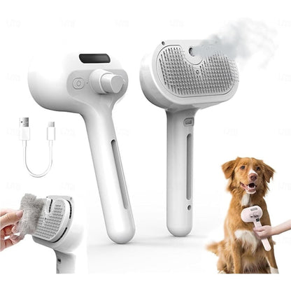 2-in-1 Massagebürste für ein strahlendes Fell 