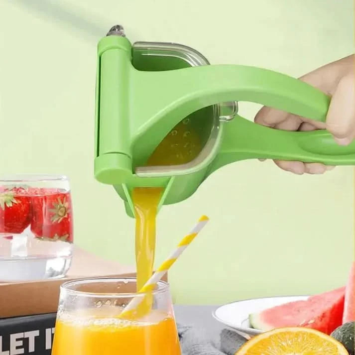 En hjemmelavet frisk juice uden besvær eller elektricitet 