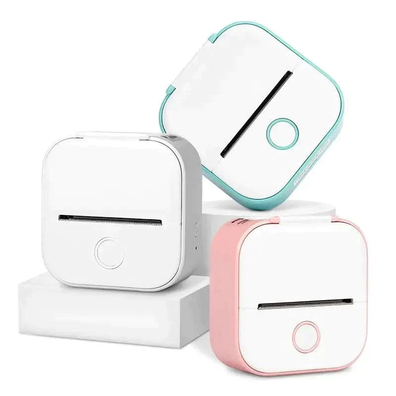 Mini portable printer for notes and instant photos 